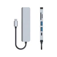 DAYTONA Hc-13C Type-C To 2* USB 3.0 Sd Tf 4K Hd 1080P HDMI Pd Kart Okuyucu Çevirici Hub